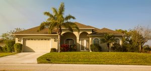 A beautiful Floridian home in the suburbs